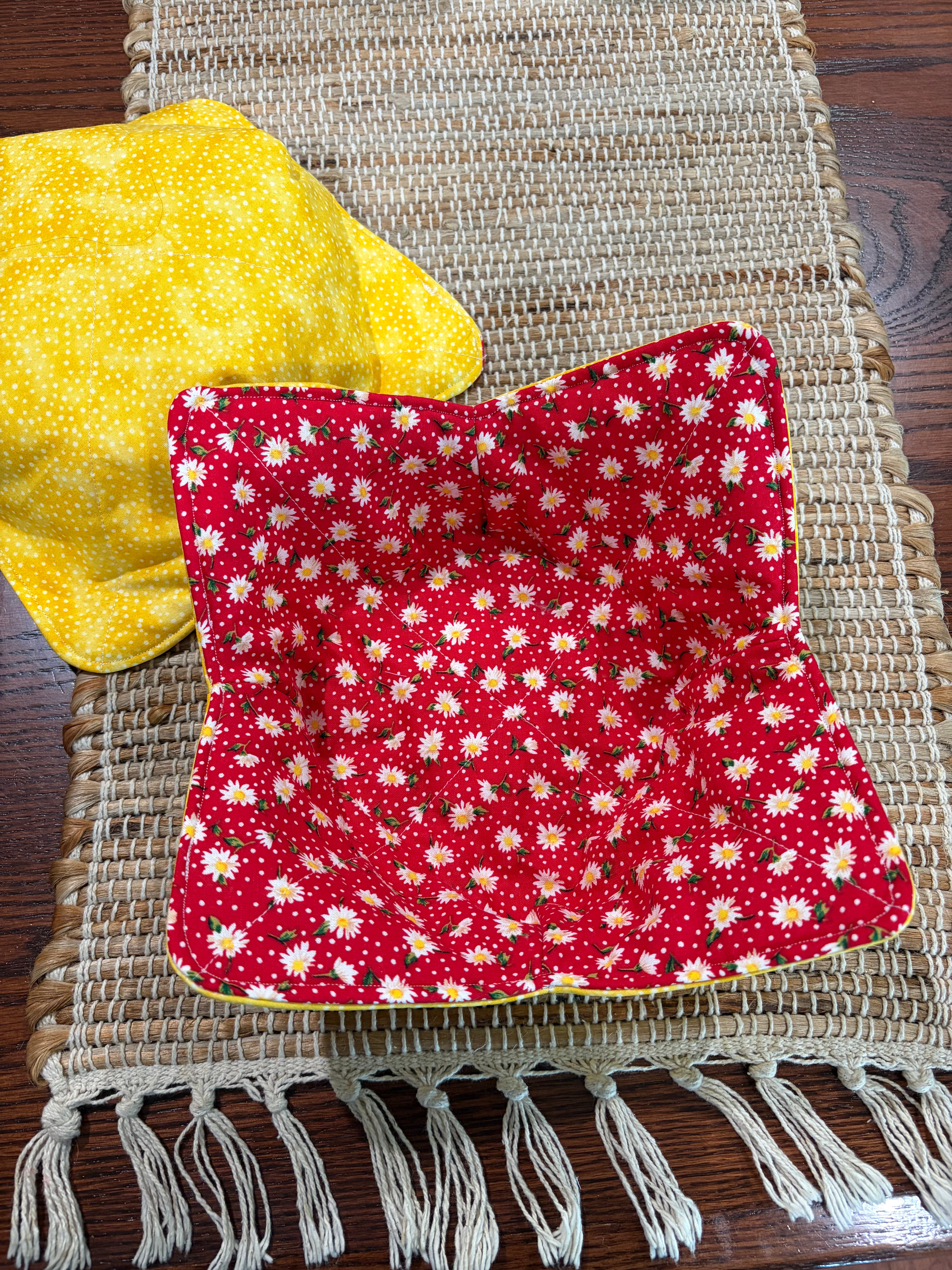 Microwavable bowl cozies￼